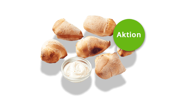 Gratis Pizzabrötchen